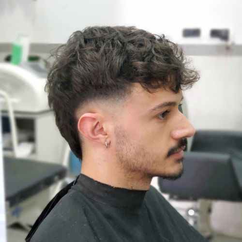 Detalle lateral corte de pelo